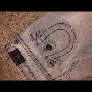 Size 29 True Religion Jean, Gray Wash